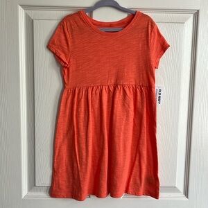 Orange Old Navy T-shirt Dress Size 4T